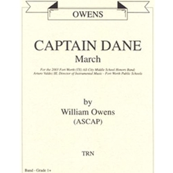 Captain Dane March - Concert Band