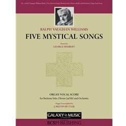 5 Mystical Songs - Organ Vocal Score