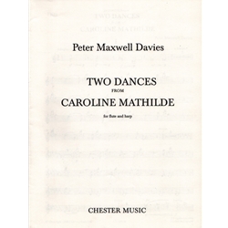 2 Dances from Caroline Mathilde - Flute and Harp