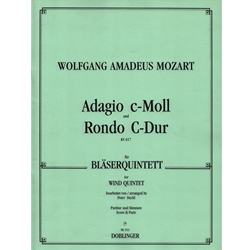 Adagio and Rondo, K. 617 - Wind Quintet