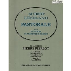 Pastorale - Oboe, Clarinet, and Bassoon