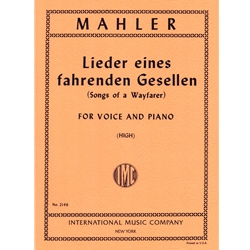 Lieder eines fahrenden Gesellen - High Voice