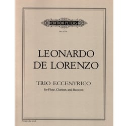 Trio Eccentrico, Op. 76 - Flute, Clarinet, and Bassoon