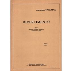 Divertimento - Oboe, Clarinet, Trumpet, Cello, and Piano