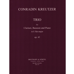 Trio in E-flat major, Op. 43 - Clarinet, Basoon, and Piano