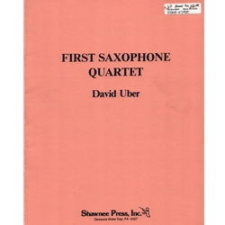 First Saxophone Quartet - Score and Parts