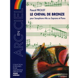 Le Cheval de bronze - Alto Sax (or Soprano) and Piano