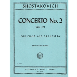 Concerto No. 2 in F Major, Op. 102 - Piano