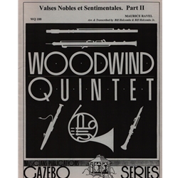 Valses Nobles et Sentimentales, Part 2 - Woodwind Quintet