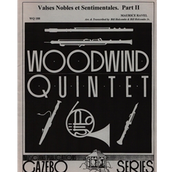 Valses Nobles et Sentimentales, Part 2 - Woodwind Quintet
