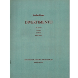 Divertimento - Woodwind Quartet Score