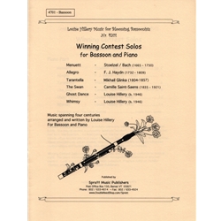 Winning Contest Solos - Bassoon and Piano