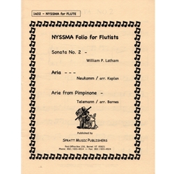 NYSSMA Folio for Flutists - Flute and Piano