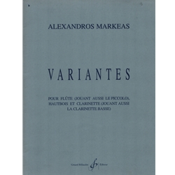 Variantes - Flute, Oboe, and Clarinet