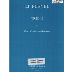 Trio No. 2 - Flute, Clarinet, and Bassoon