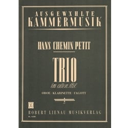 Trio in the Traditional Style - Oboe, Clarinet, and Bassoon