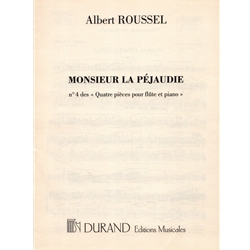 Monsieur la Pejaudie, Op. 27 No. 4 - Flute and Piano