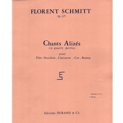 Chants Alizes, Op. 125 - Woodwind Quintet