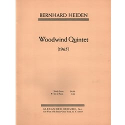 Woodwind Quintet (1965) - Set of Parts