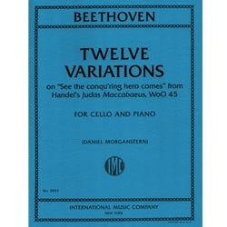 12 Variations, WoO 45 - Cello and Piano