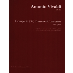 Complete Bassoon Concertos F8#S1-37 - Solo Part Only