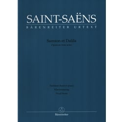 Samson et Dalila - Vocal Score (Fr/Ger)