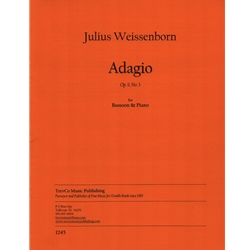 Adagio, Op. 9 No. 3 - Bassoon and Piano