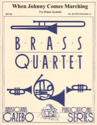 When Johnny Comes Marching - Brass Quartet
