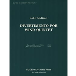 Divertimento for Wind Quintet - Set of Parts