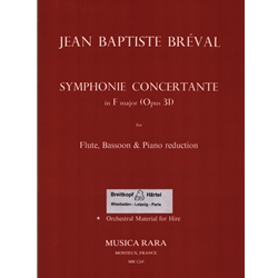 Symphonie Concertante in F major, Op. 31 - Flute, Bassoon, and Piano