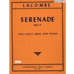 Serenade, Op. 47 - Flute, Oboe, and Piano