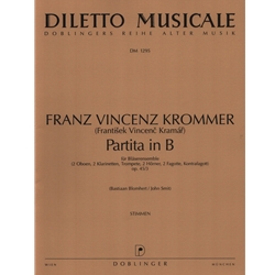 Partita in B-flat, Op. 45, No. 3 - Set of Parts