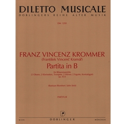 Partita in B-flat, Op. 45, No. 3 - Full Score