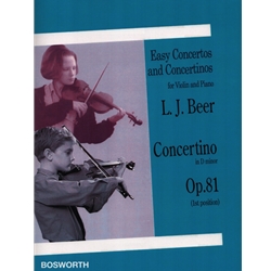 Concertino in D Minor, Op.81 - Violin