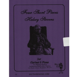 4 Short Pieces - Clarinet and Piano