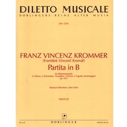 Partita in B-flat, Op. 45, No. 1 - Full Score