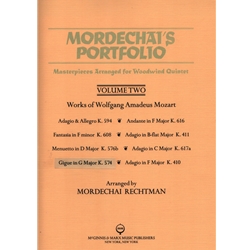 Mordechai's Portfolio Vol 2 (Works by Mozart) - Wind Quintet