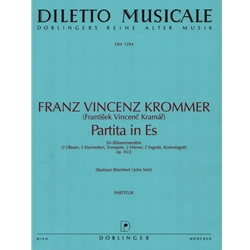 Partita in E-flat major, Op. 45 No. 2 - Full Score