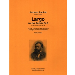 Largo from Ninth Symphony - Clarinet Trio