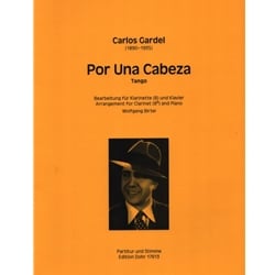 Por Una Cabeza - Clarinet and Piano