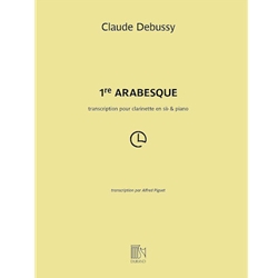 Arabesque No. 1 - Clarinet and Piano