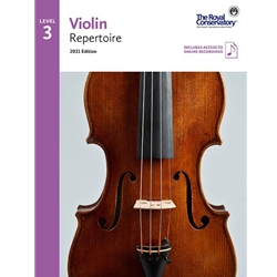 Royal Conservatory Violin Repertoire (2021) - Level 3