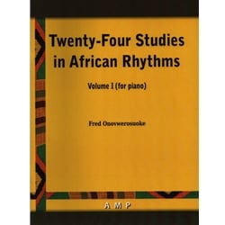 24 Studies in African Rhythms, Volume 1 - Piano