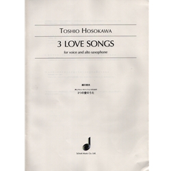 3 Love Songs - Voice and Alto Saxophone
