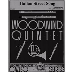 Italian Street Song - Woodwind Quintet