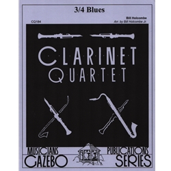 3/4 Blues - Clarinet Quartet