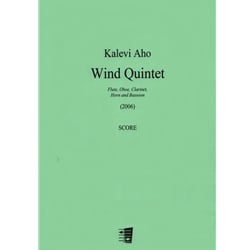 Wind Quintet No. 1 (2006) -Woodwind Quintet (Score)