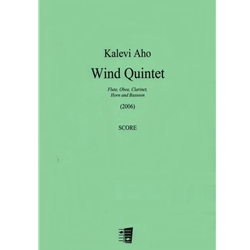 Wind Quintet No. 1 (2006) -Woodwind Quintet (Score)