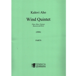 Wind Quintet No. 1 (2006) - Woodwind Quintet (Parts)
