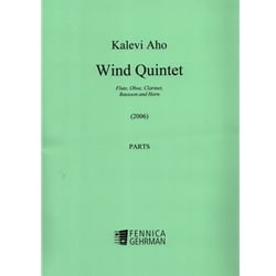 Wind Quintet No. 1 (2006) - Woodwind Quintet (Parts)